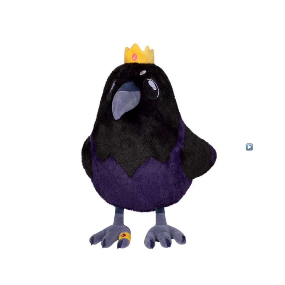 Squishable King Raven plush